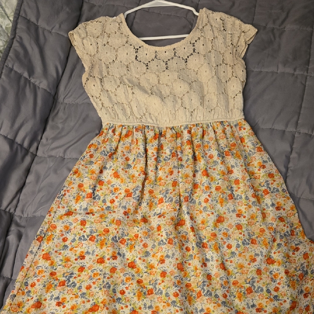 Floral Lace Dress